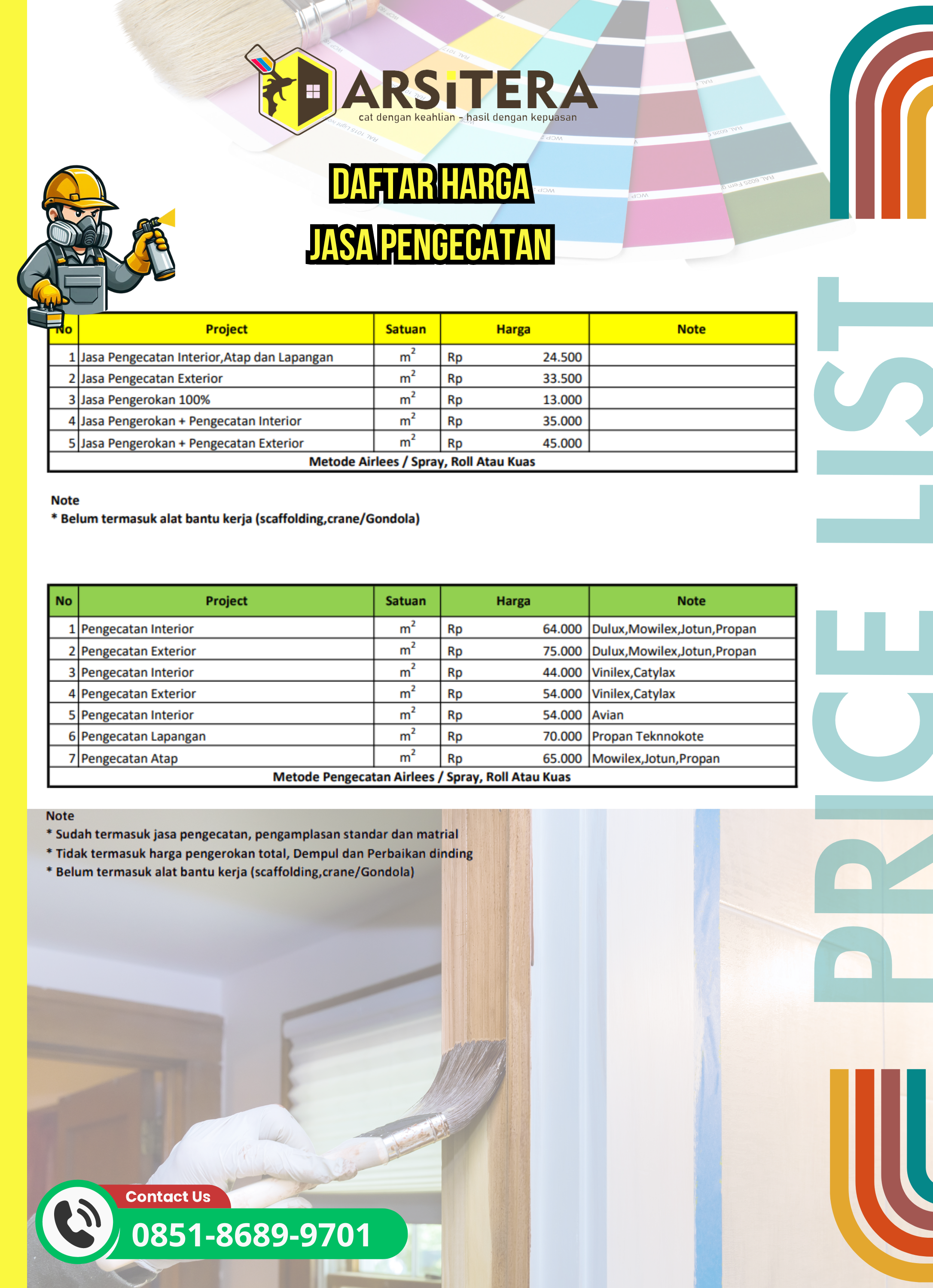 Harga Pengecatan Rumah